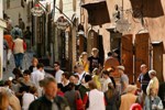 Český Krumlov - In September, the Radniční Street pedestrian passage is busy, photo by: Archiv Vydavatelství MCU s.r.o.