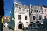 Český Krumlov - The facade of the so-called Vlašský Court, photo by: Archiv Vydavatelství MCU s.r.o.