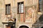 Český Krumlov - Illustration of St. Florián on a Renaissance façade, photo by: Archiv Vydavatelství MCU s.r.o.