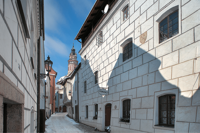 Cesky Krumlov - v b r do knihy