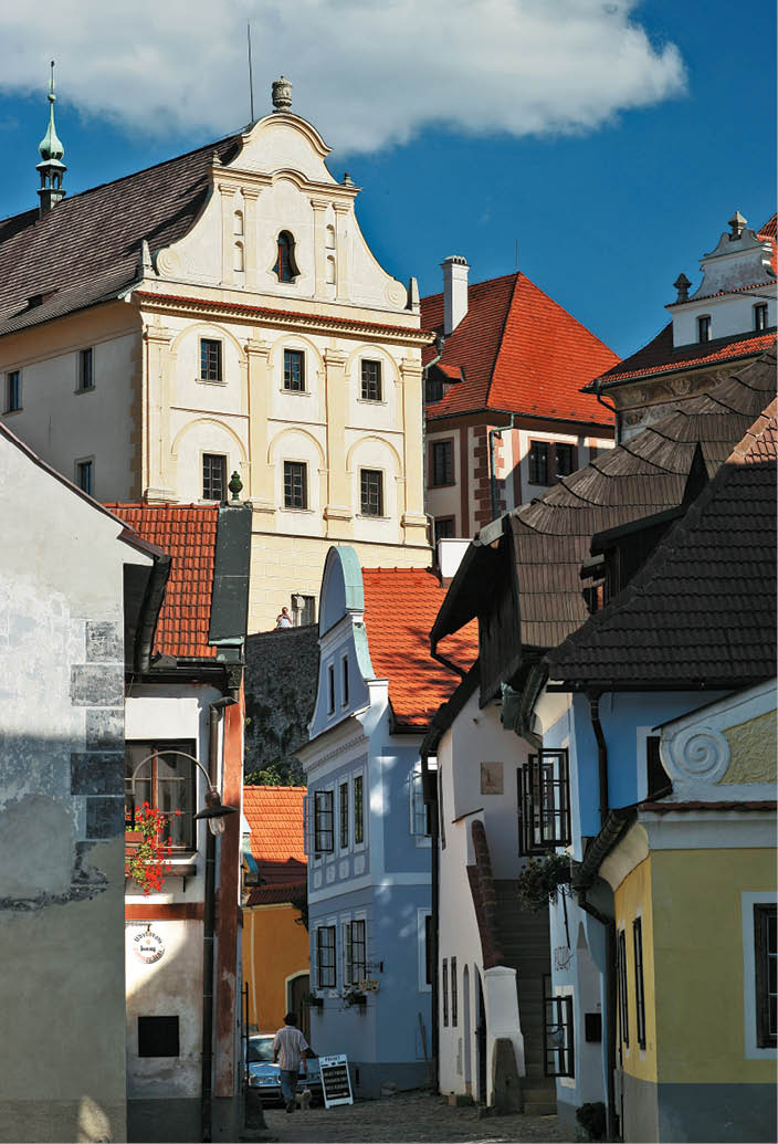 Cesky Krumlov - v b r do knihy