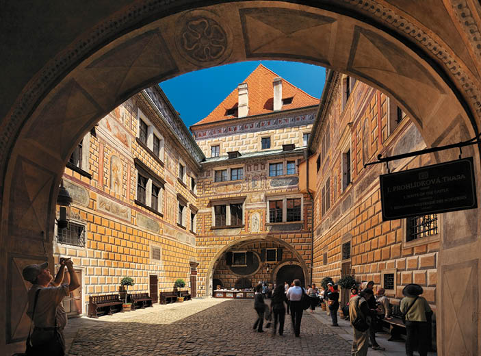 Cesky Krumlov - v b r do knihy