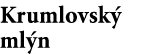 Krumlovsk ml n