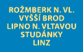 Ro mberk n. Vl. Vy   brod LIPNO N. Vltavou Stud nky Linz
