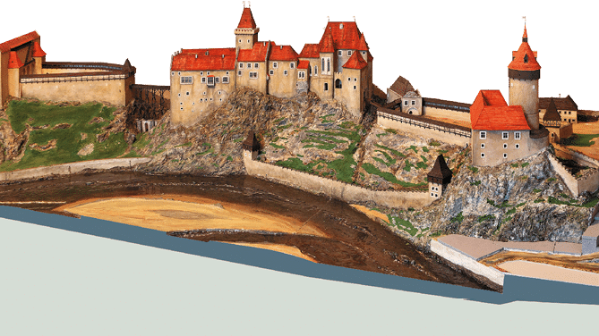 Slavnostn’ otebr˙en’ Hradn’ho muzea v C˙esk m Krumlove˙, 10.1.2011