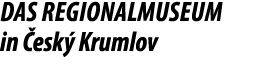 DAS REGIONALMUSEUM in esk  Krumlov