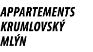 Appartements Krumlovsk ml n