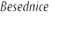 Besednice