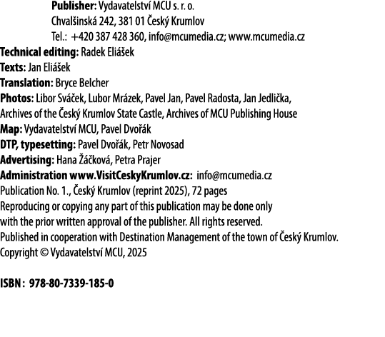  Publisher: Vydavatelstv MCU s. r. o. Chval insk  242, 381 01  esk  Krumlov Tel.: +420 387 428 360, info@mcumedia.cz...