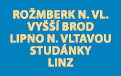 Ro mberk n. Vl. Vy   brod LIPNO N. Vltavou Stud nky Linz