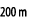 200 m