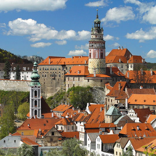 Hrad a zámek Č. Krumlov, zdroj: Libor Sváček archiv Vydavatelství MCU