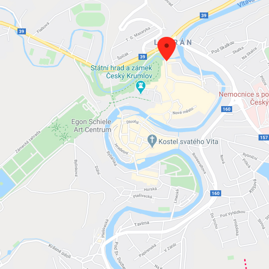 Apartmány Latron 98, zdroj: Mapy Google