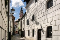 Český Krumlov - Ulička Nové Město ve čtvrti Latrán, foto: Archiv Vydavatelství MCU s.r.o.