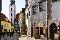 Český Krumlov - Domy na Latránu, foto: Archiv Vydavatelství MCU s.r.o.