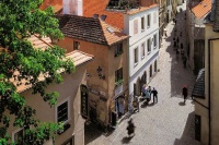 Český Krumlov - Radniční ulice, foto: Archiv Vydavatelství MCU s.r.o.