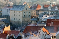 Český Krumlov - Střechy v okolí ulic Soukenické a Panské, foto: Archiv Vydavatelství MCU s.r.o.