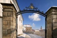 Hrad a zámek Český Krumlov - brána u Renesančního domu na V. nádvoří, foto: Archiv Vydavatelství MCU s.r.o.