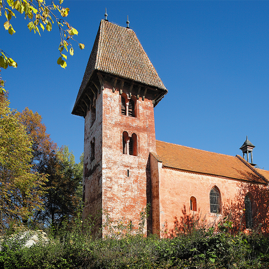 Boletice kostel sv. Mikuláše, zdroj: Libor Sváček archiv Vydavatelství MCU