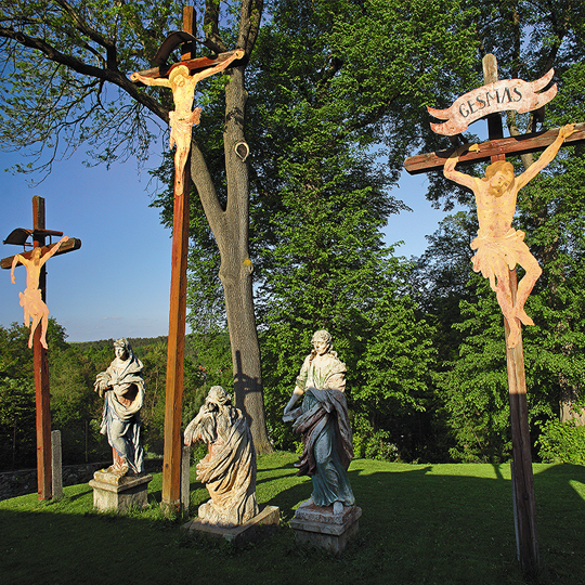 Římov, the Calvary, source: Libor Sváček archiv Vydavatelství MCU